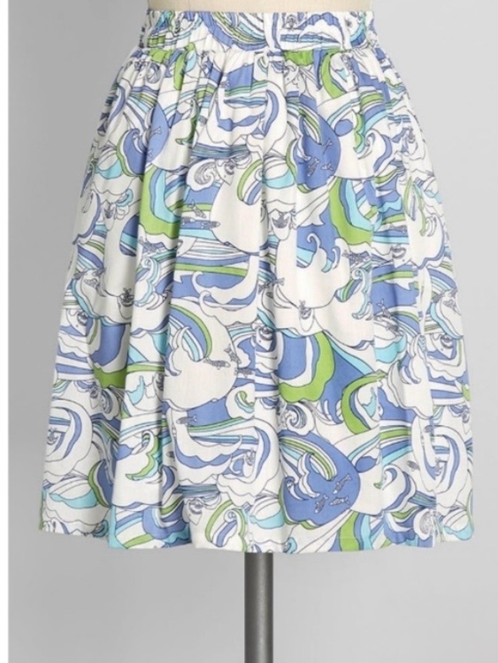 ModCloth Shark Attack Novelty Skater Skirt - NWT Size M